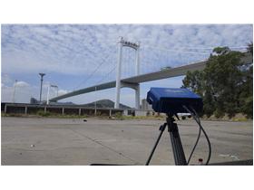 FastGBSAR对桥梁震动进行实时监测